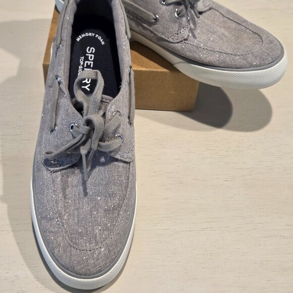 Sperry Top-Sider Canvas Sparkle Pier Shoe - Picture 1 of 4